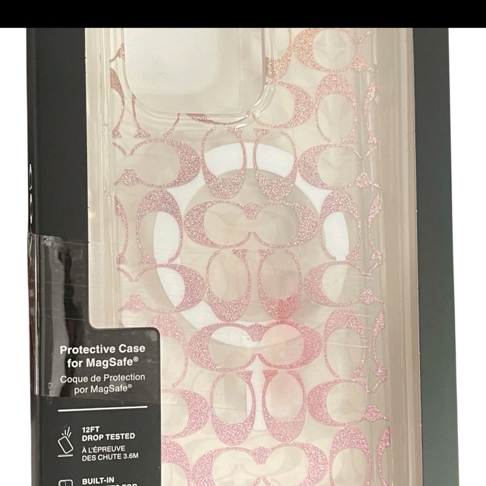 Coach Pink iPhone 15 Pro Max Case - Picture 6 of 6